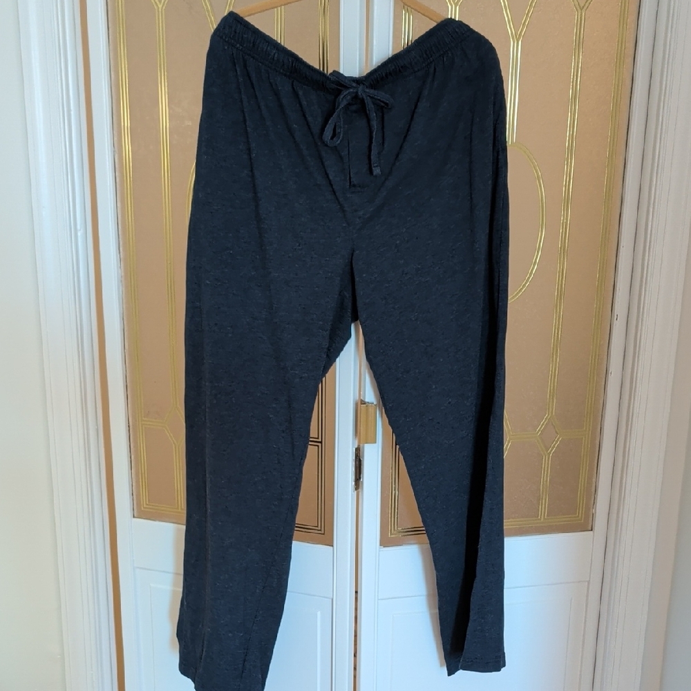 Croft & Barrow Mens Blue Drawstring Lounge Pants.